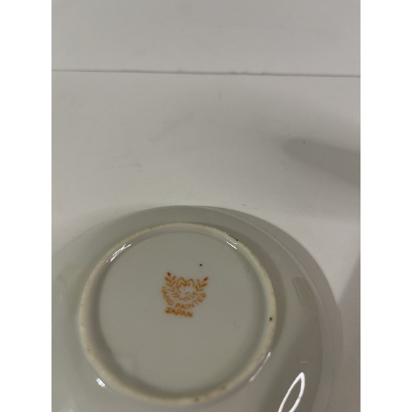 cup and saucer set hand painted japan - Picture 6 of 7